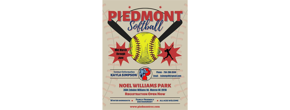 Spring Softball Registration